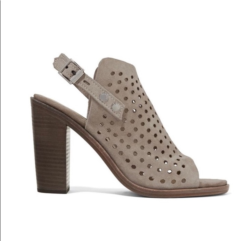 Rag & Bone Wyatt Perforated Suede Sandal